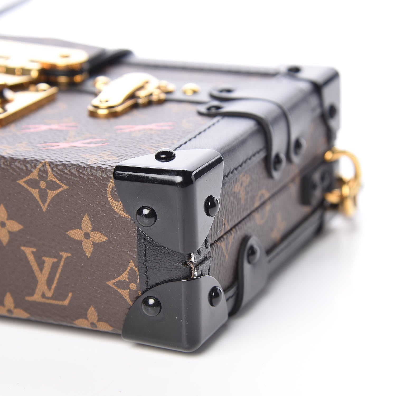 Louis Vuitton Monogram Petite Malle Black 6 of 10