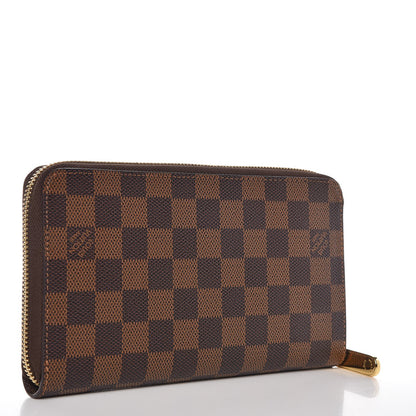 Louis Vuitton Damier Ebene Zippy Organizer Wallet 3 of 8