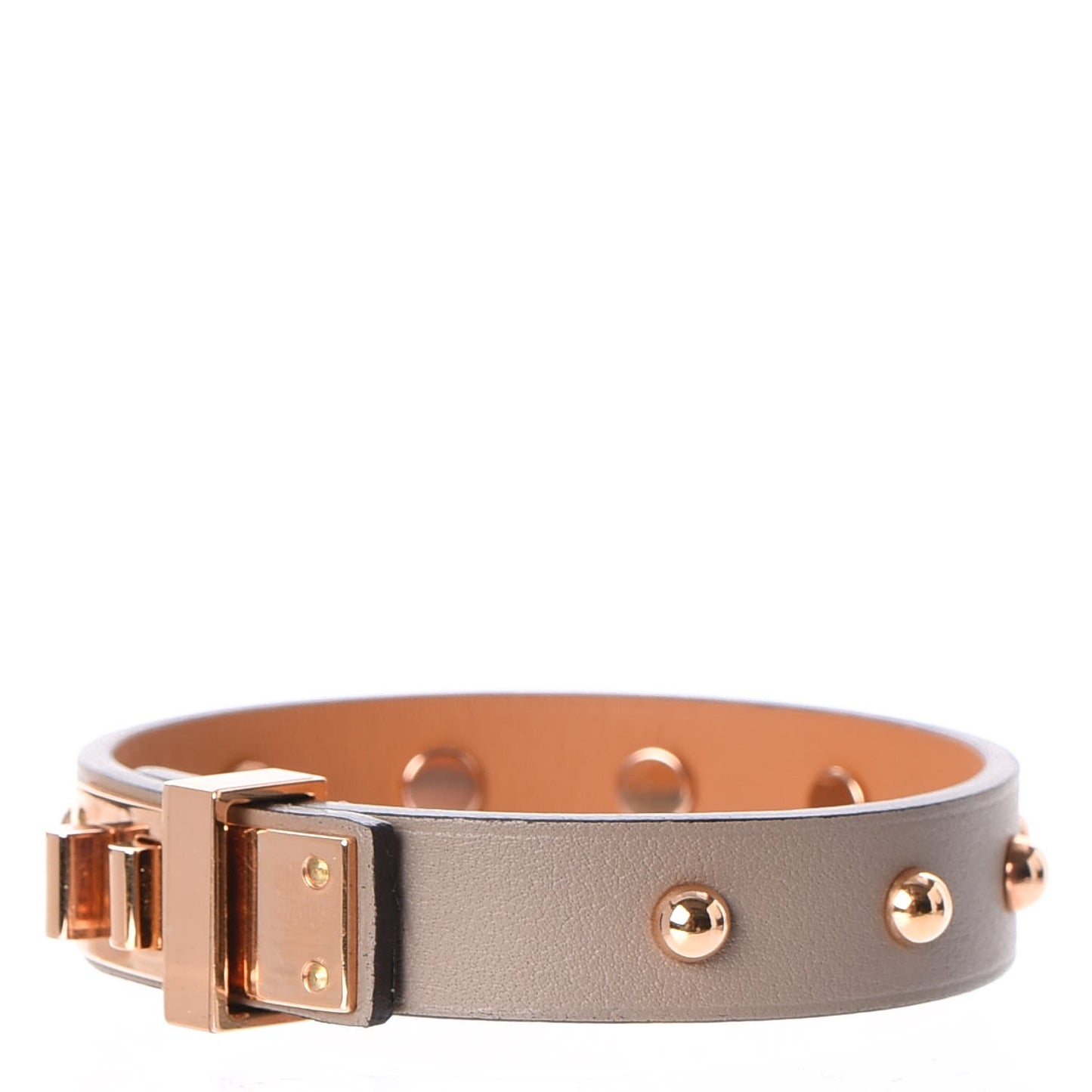 Swift Mini Dog Clous Ronds Bracelet T3 Gris Asphalte