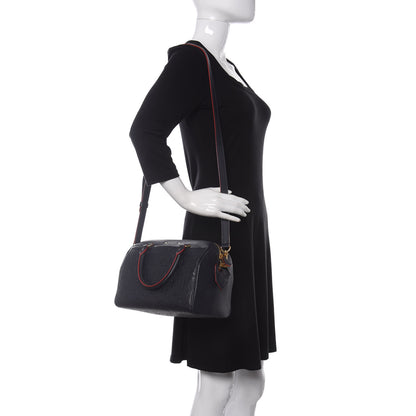 Louis Vuitton Empreinte Speedy Bandouliere 25 NM Marine Rouge 2 of 10