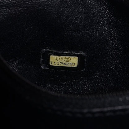 Chanel Leather Luxe Ligne Flap Black 7 of 7