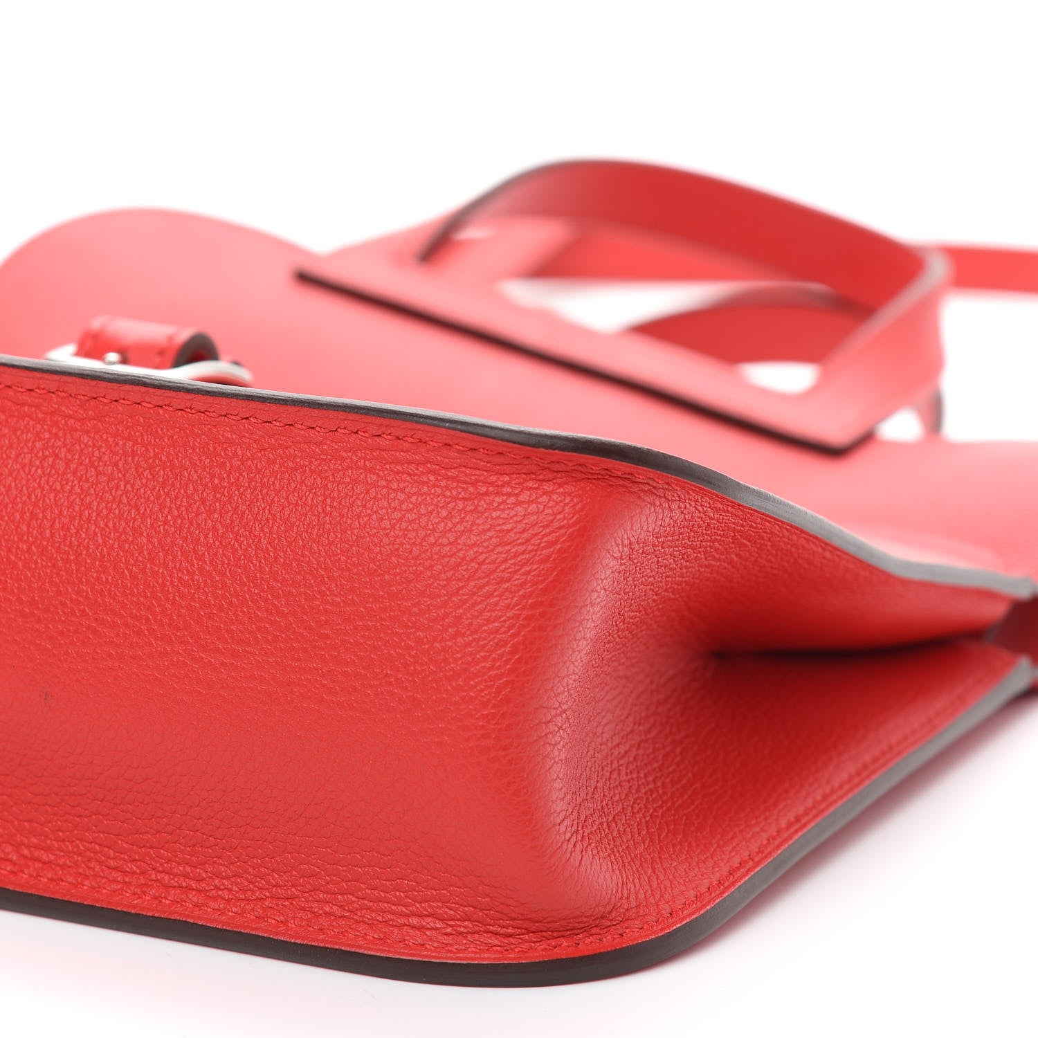 Hermes Evercolor Halzan 25 Rouge De Coeur 9 of 9