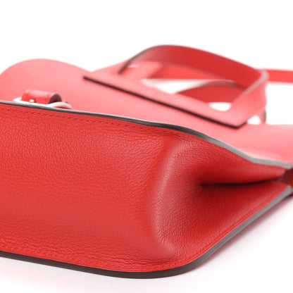 Hermes Evercolor Halzan 25 Rouge De Coeur 9 of 9
