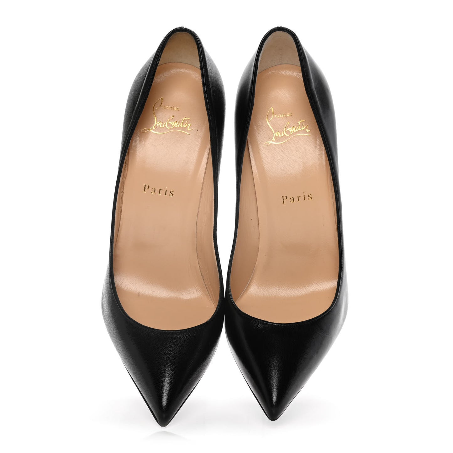 Shiny Nappa Pigalle Follies 100 Pumps 38 Black