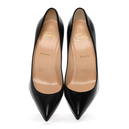 Christian Louboutin Shiny Nappa Pigalle Follies 100 Pumps 38 Black 5 of 17