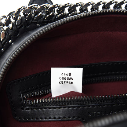 Stella McCartney Eco Alter Nappa Mini Falabella Box Bird Top Handle Bag Black 9 of 10