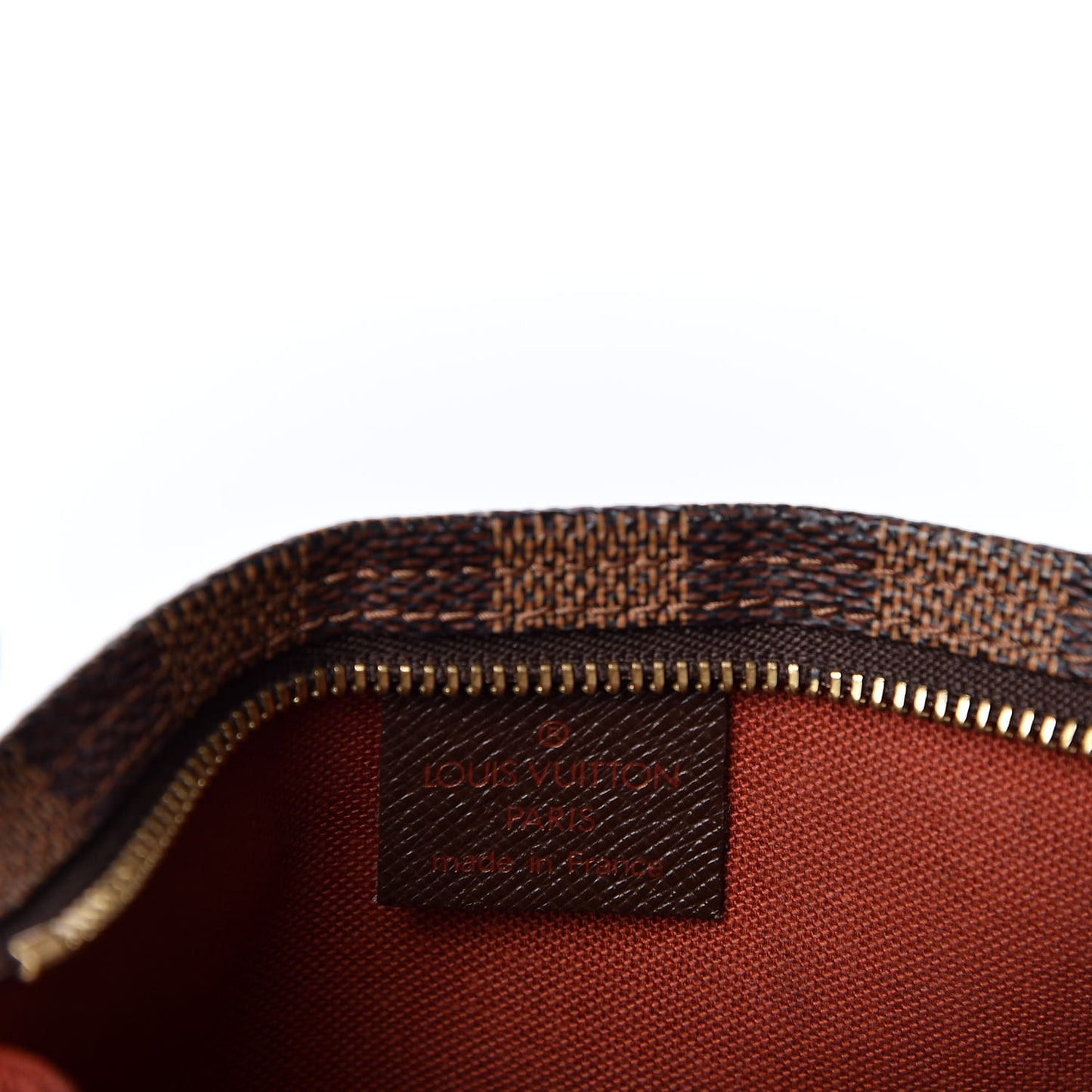Damier Ebene Trousse Make Up Bag Pochette