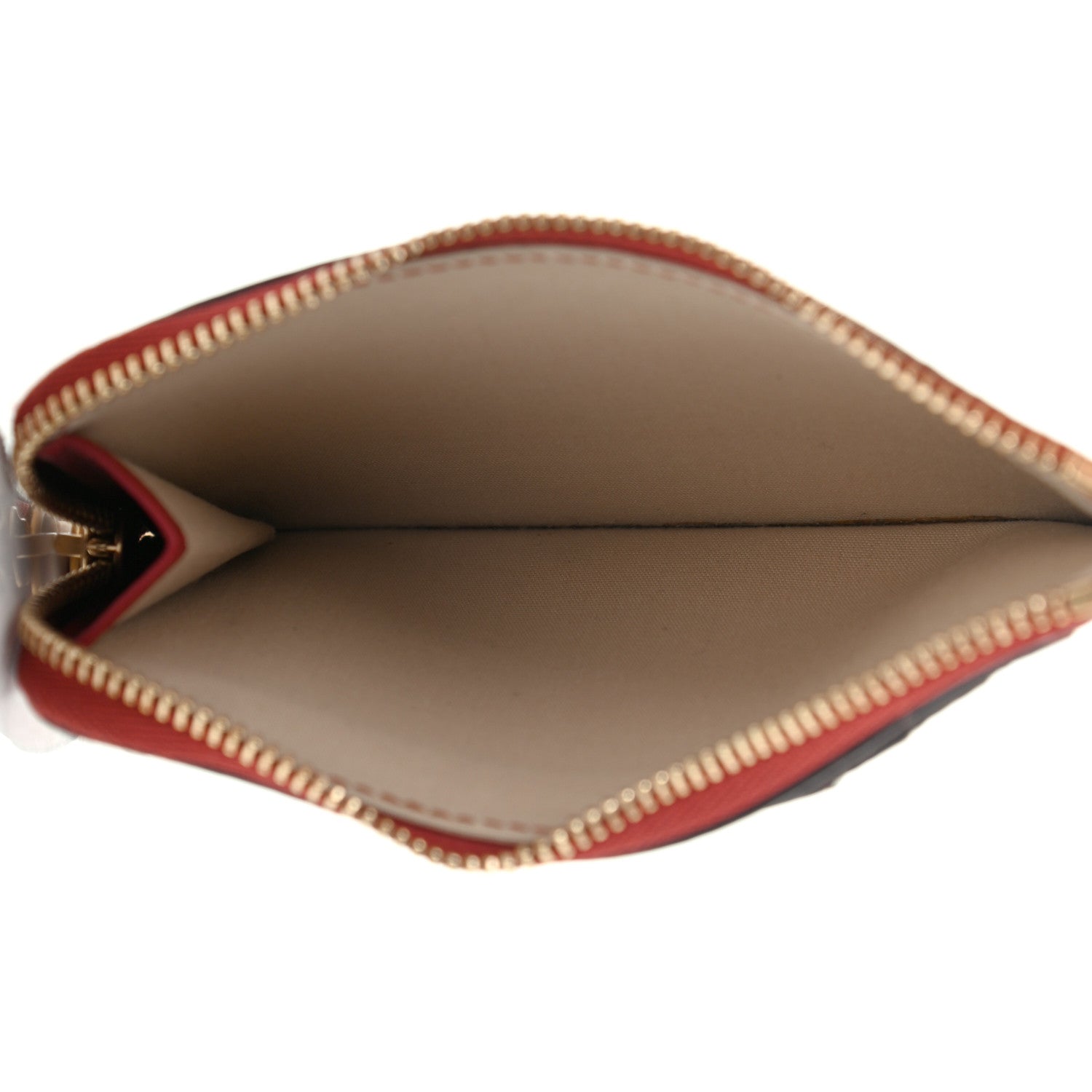 Chloe Calfskin Alphabet Purse Wallet Red 5 of 9