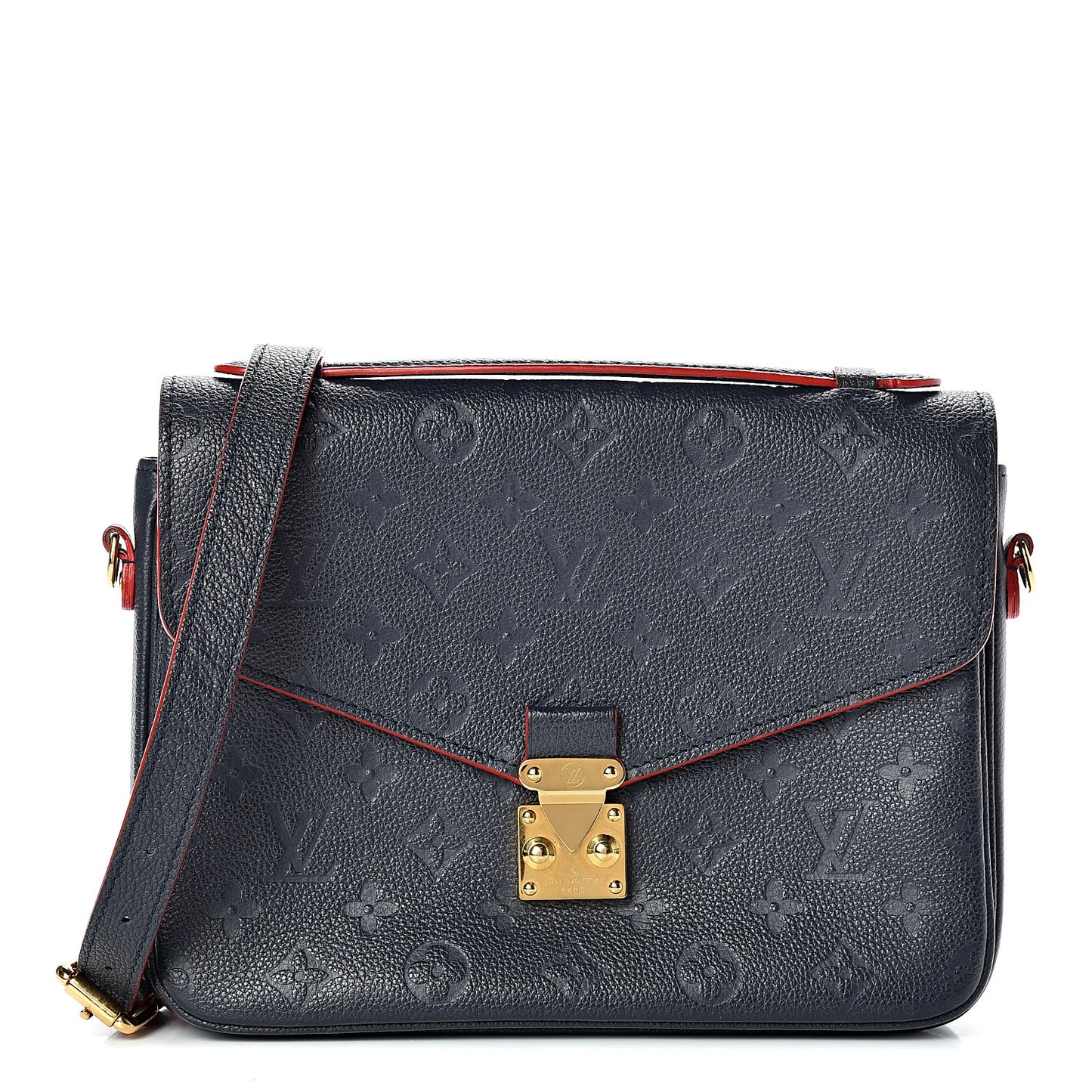 Empreinte Pochette Metis Marine Rouge