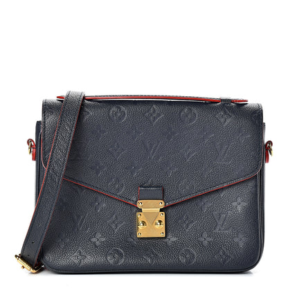 Louis Vuitton Empreinte Pochette Metis Marine Rouge 1 of 9