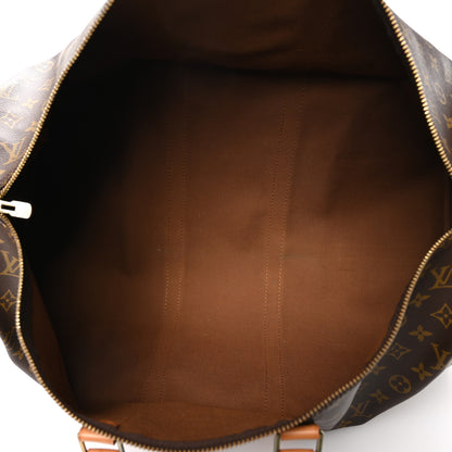 Louis Vuitton Monogram Keepall Bandouliere 55 4 of 12