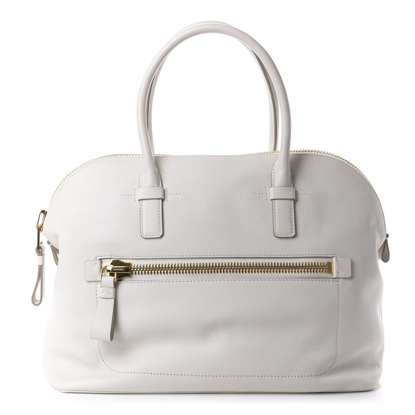 Goatskin Charlotte Satchel White