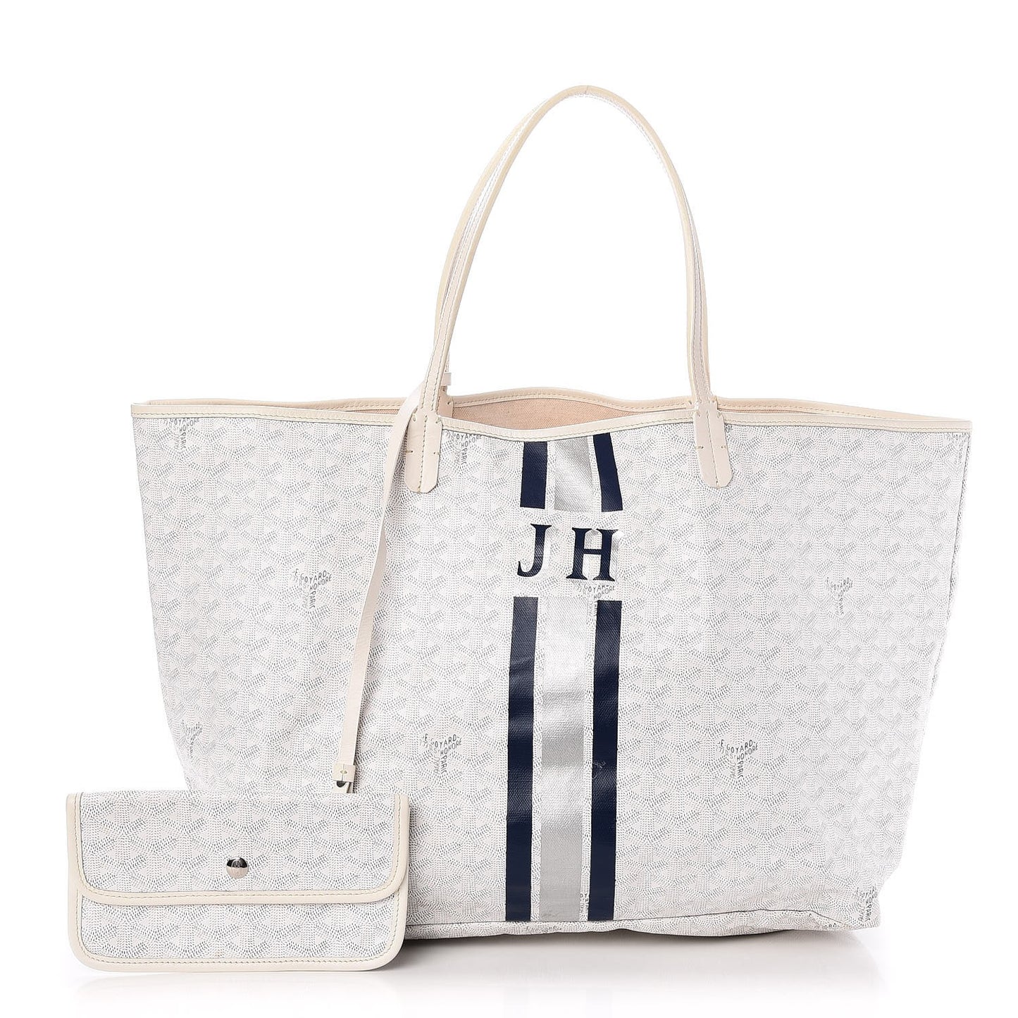 Goyardine Saint Louis GM White