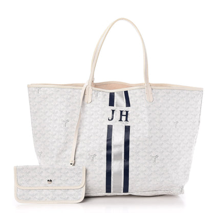 Goyard Goyardine Saint Louis GM White 1 of 8