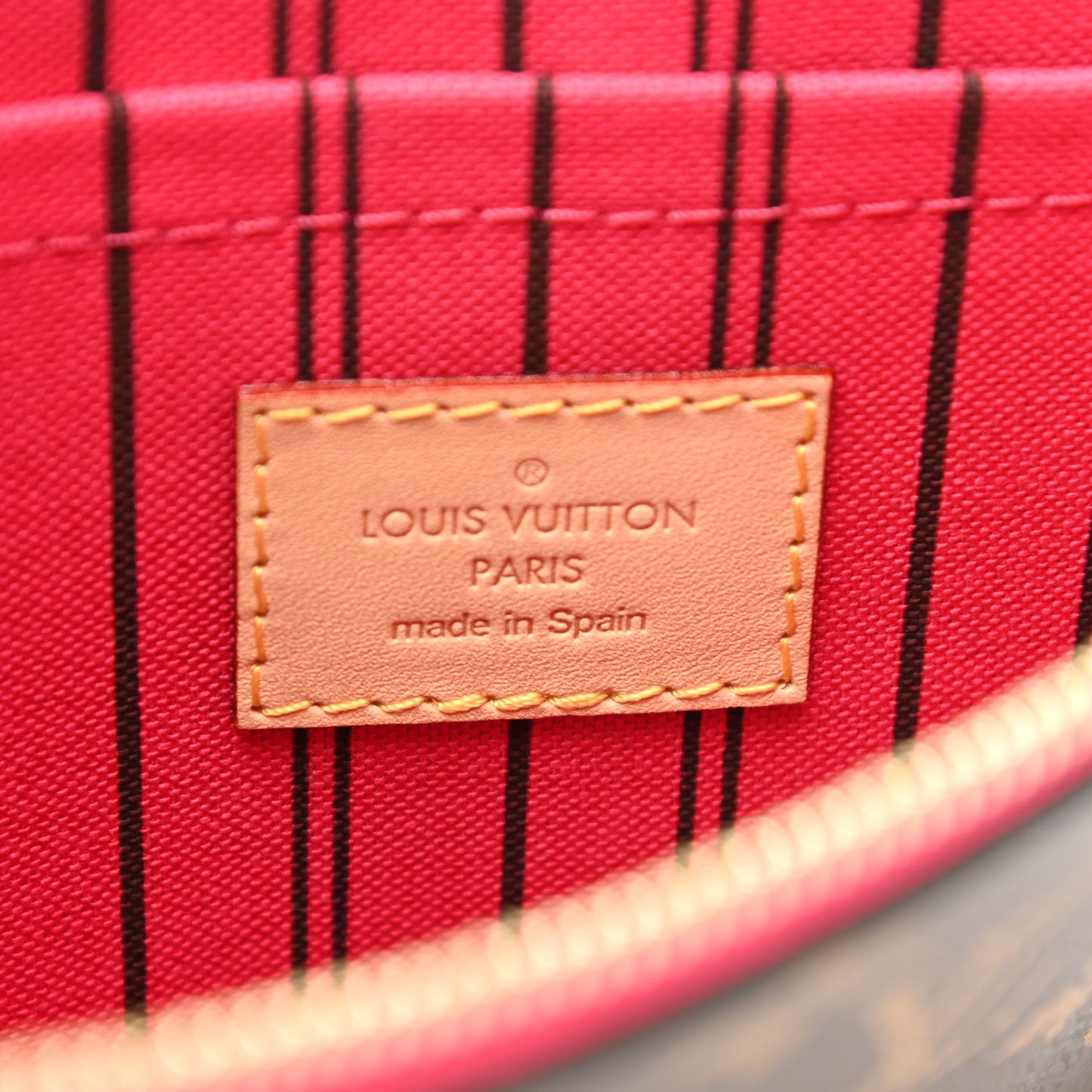 Monogram Neverfull MM GM Pochette Pivoine