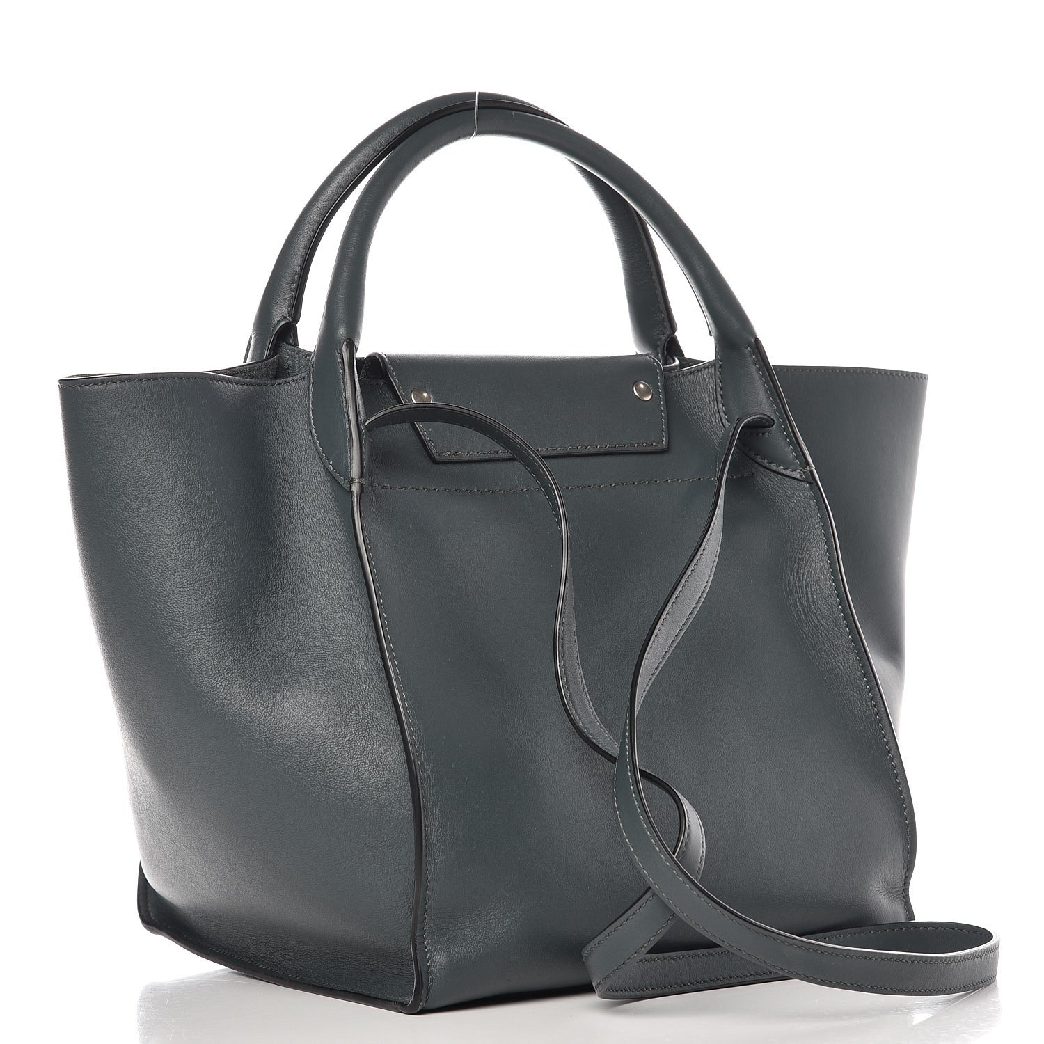 Celine Smooth Calfskin Small Big Bag Slate 3 of 7