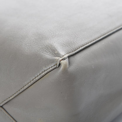 Celine Calfskin Clasp Vertical Cabas Grey 11 of 15