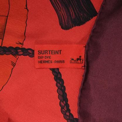 Hermes Silk Dip Dye Keys Les Cles Shawl Scarf 140 4 of 6