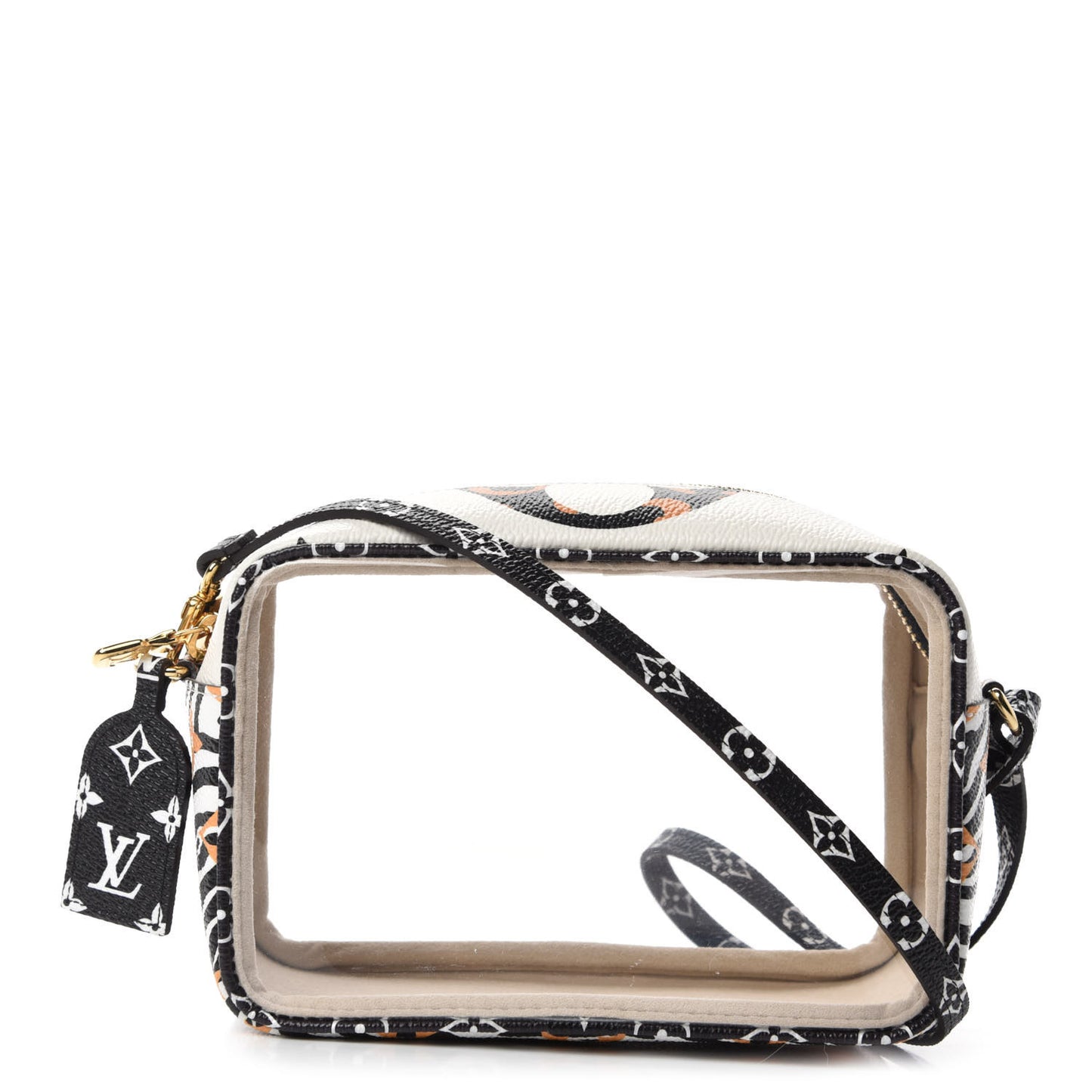 Monogram Giant Jungle Beach Pouch Ivory