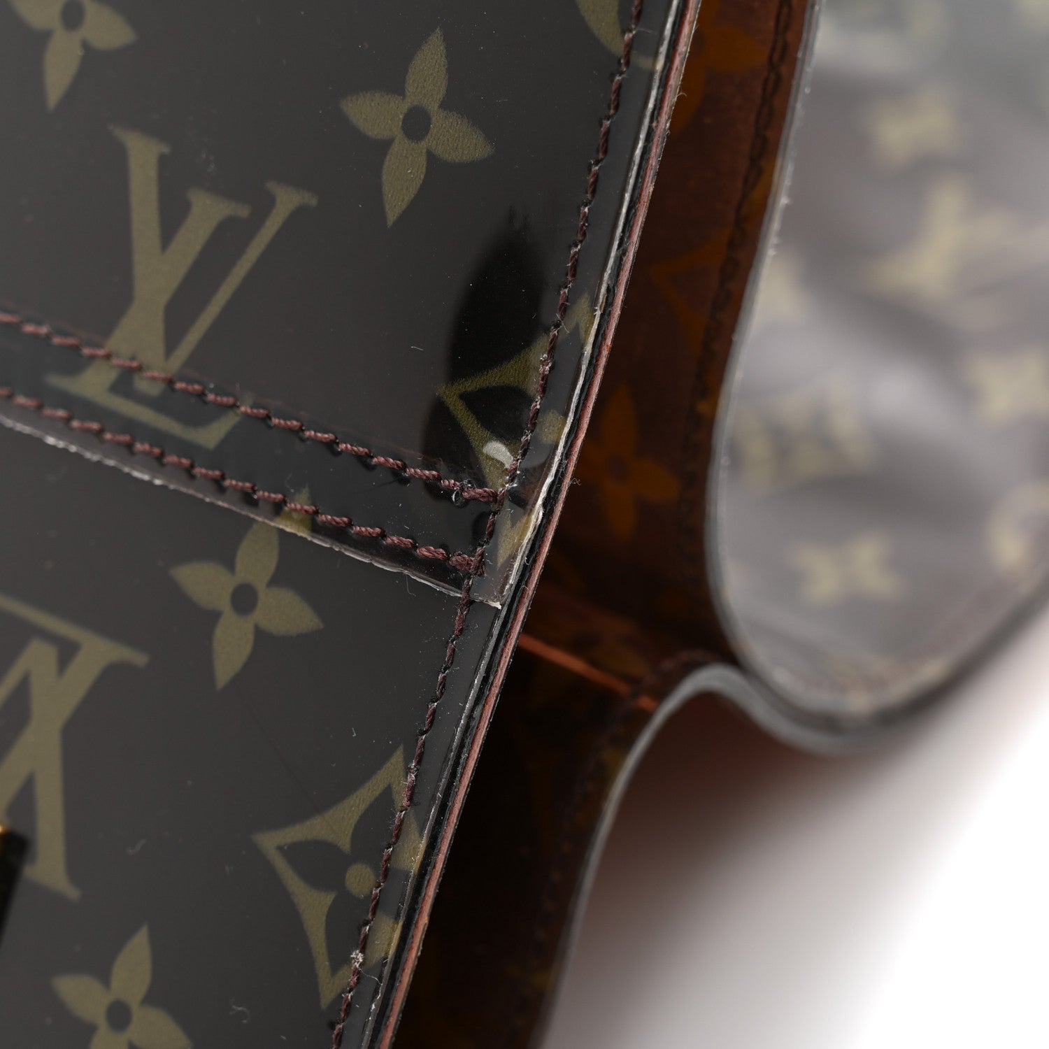 Louis Vuitton Vinyl Monogram Ambre Sac Cabas GM 10 of 14
