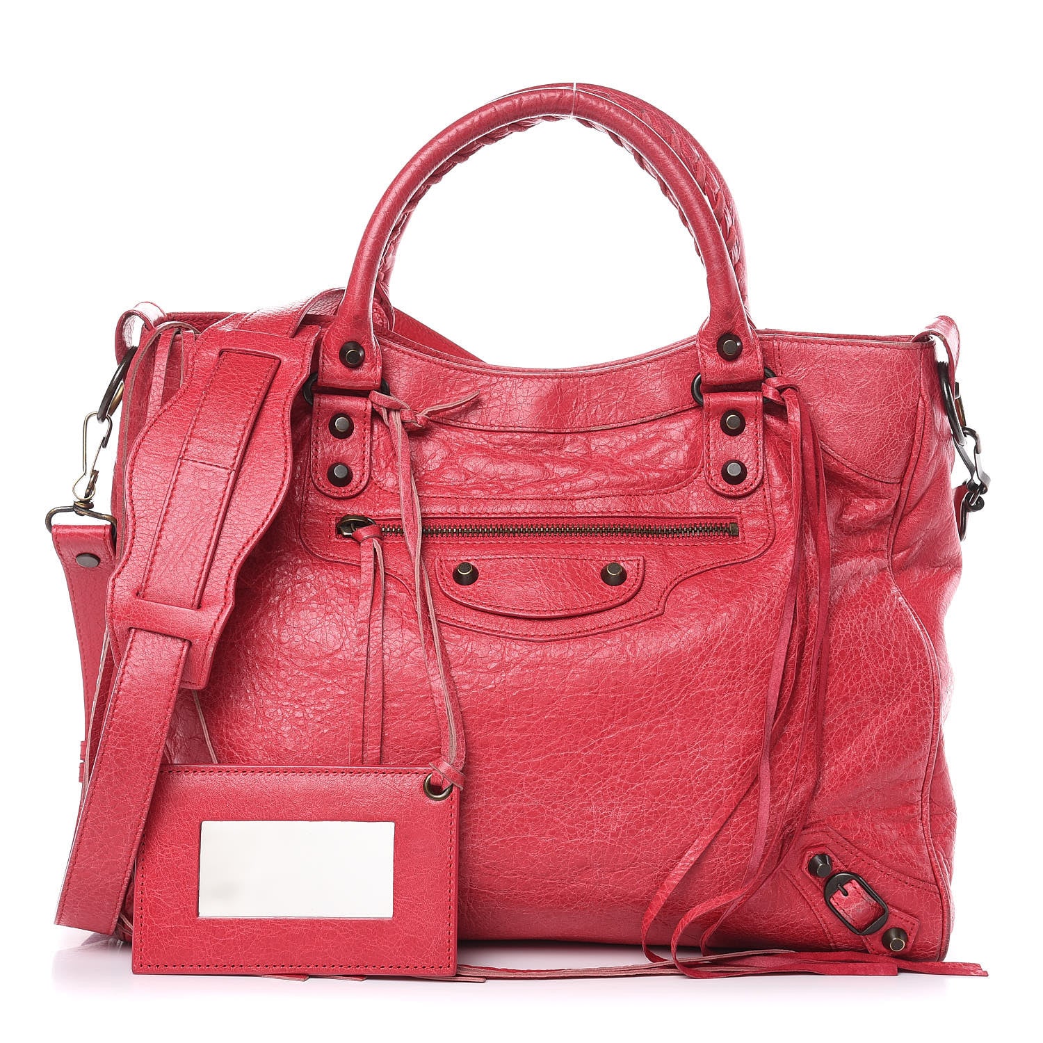 Balenciaga Agneau Classic Hardware Velo Rose Thulian 1 of 13