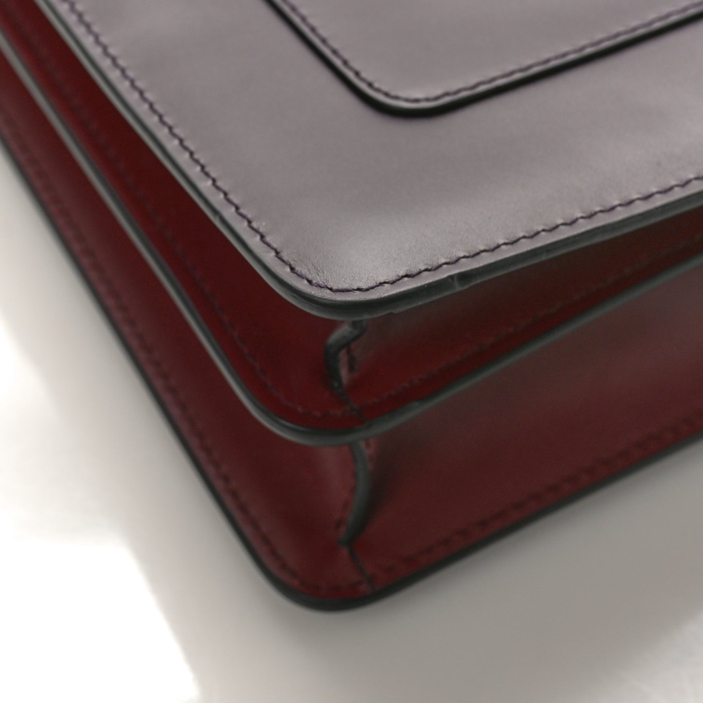Calfskin Serpenti Forever Shoulder Bag Plum