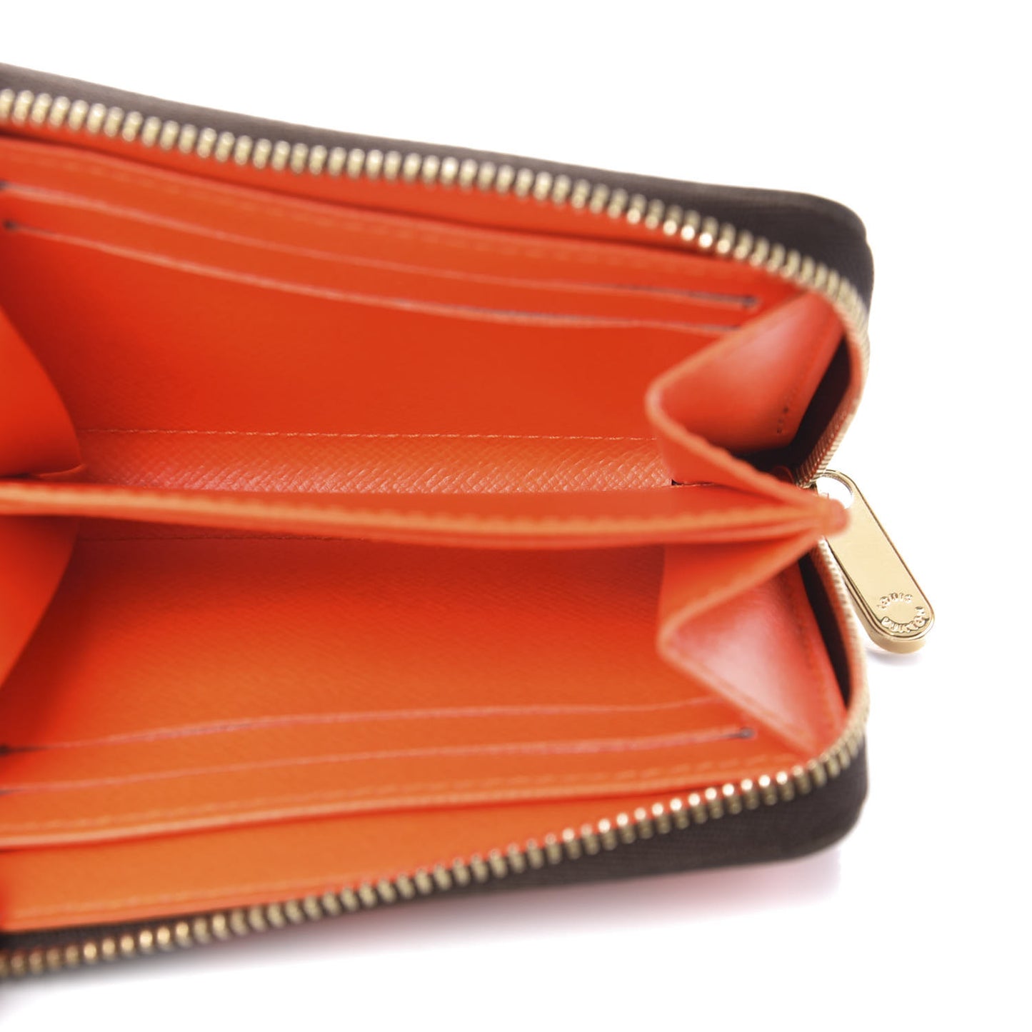 Monogram Graffiti Zippy Coin Purse Orange
