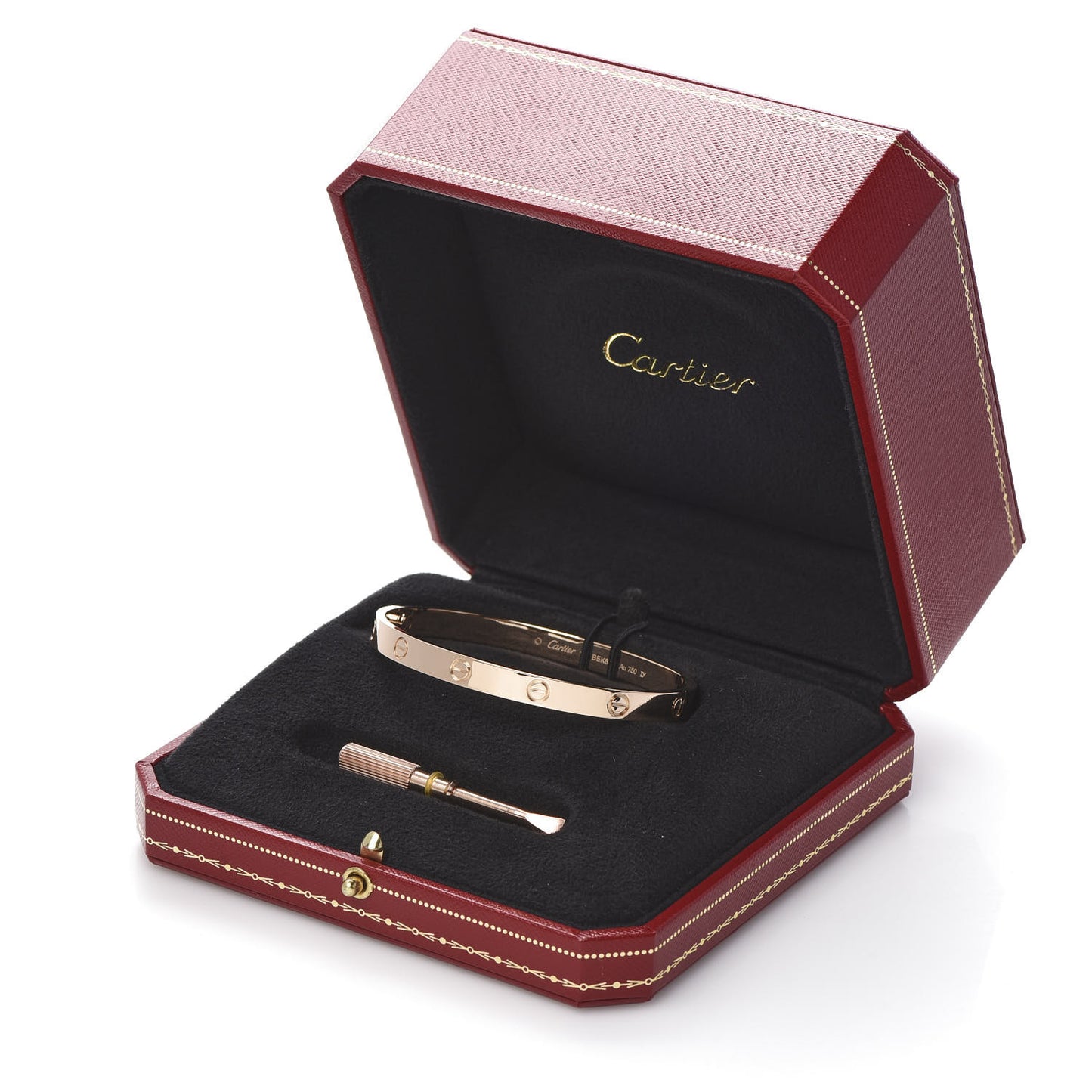 18K Pink Gold LOVE Bracelet 19