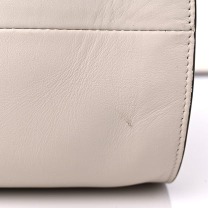 Salvatore Ferragamo Calfskin Gancini Trifolio Tote Bag Beige 12 of 15