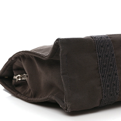 Hermes Canvas Herline Backpack Grey 7 of 10