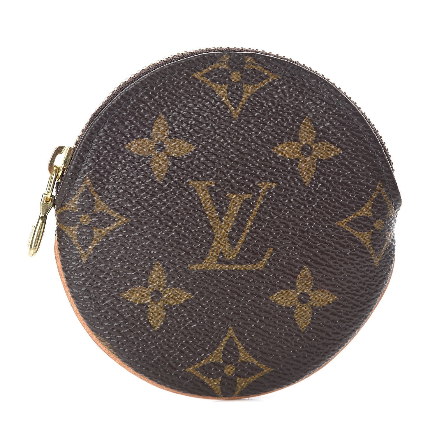 Monogram Round Coin Purse