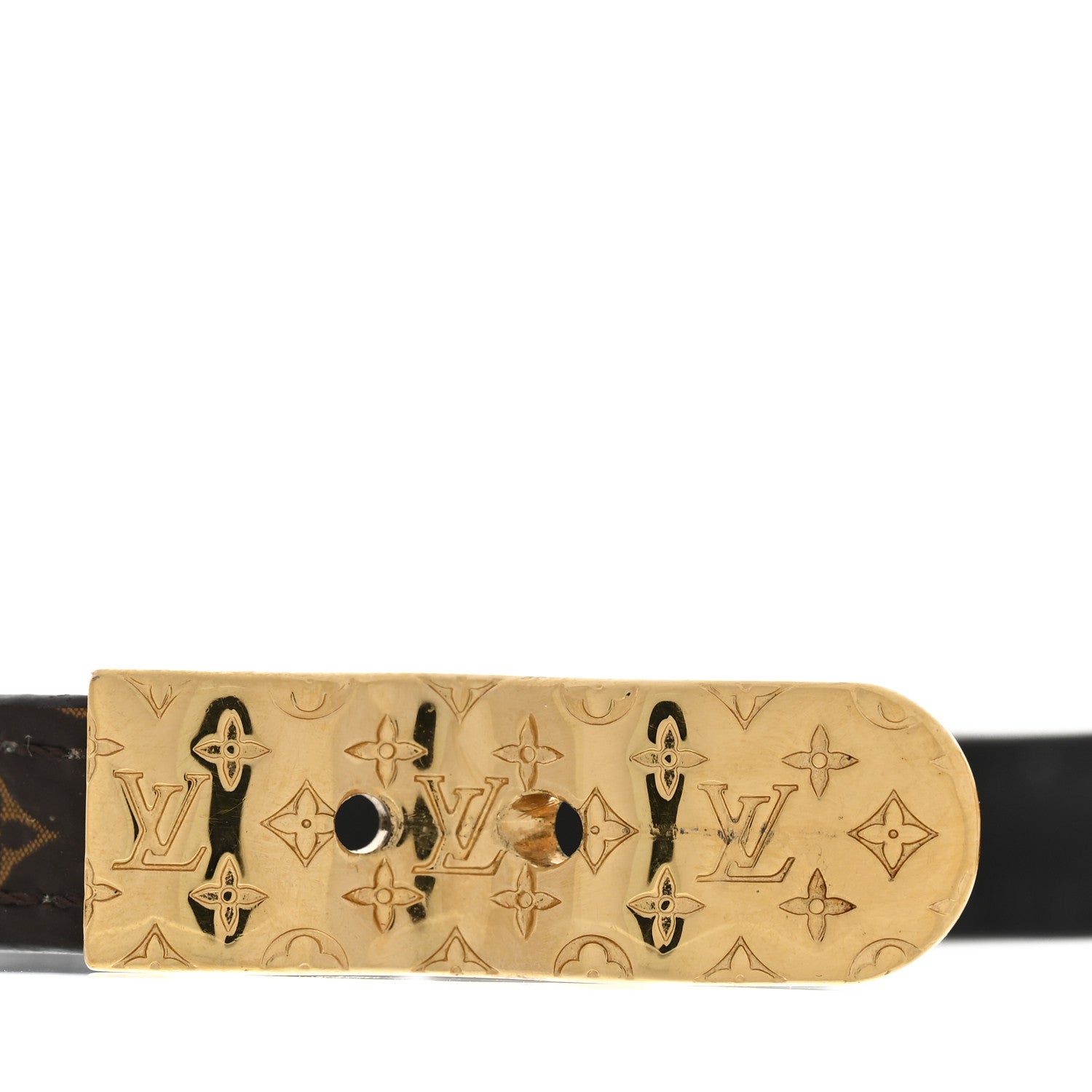 Louis Vuitton Monogram Fasten Your LV Bracelet 17 7 of 8