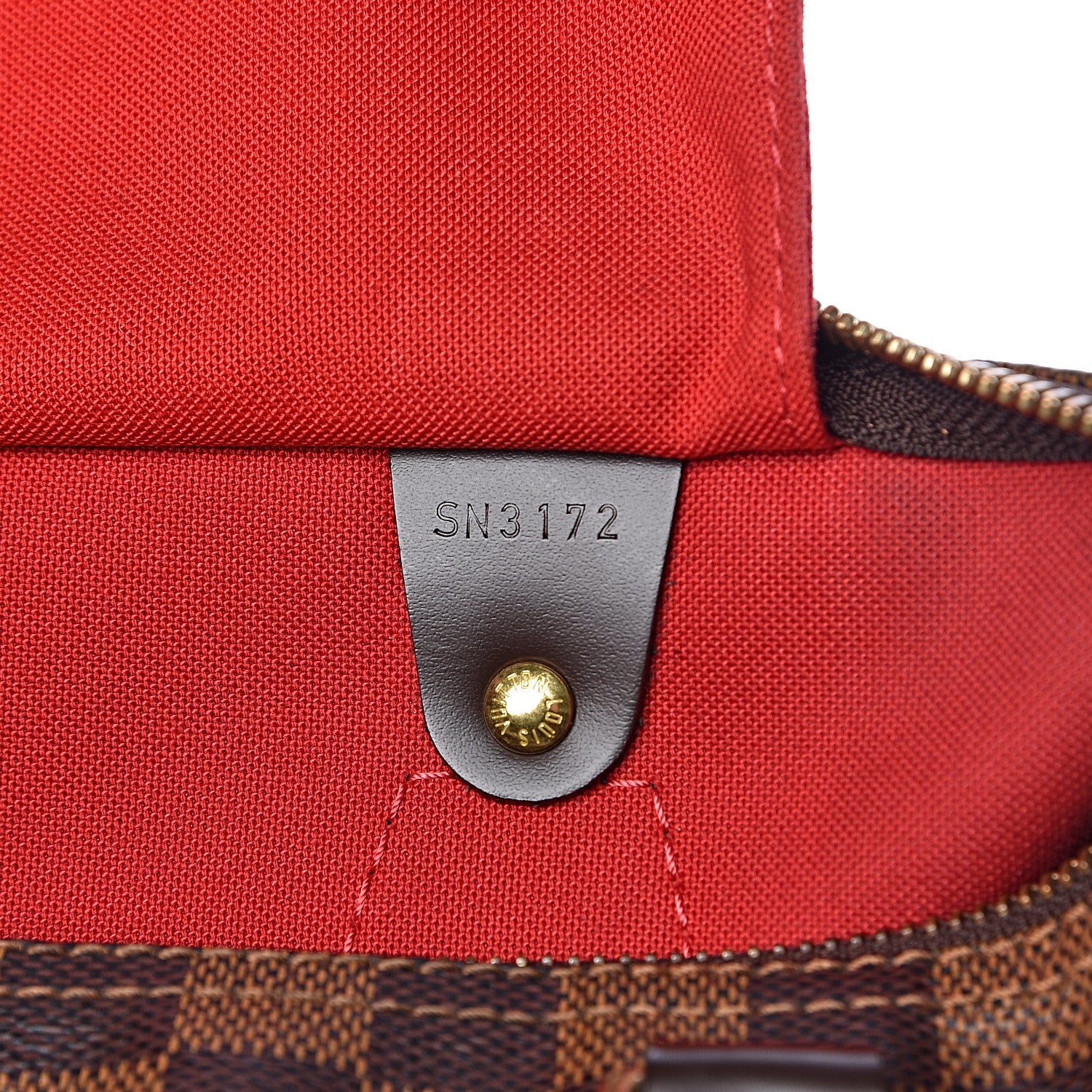 Louis Vuitton Damier Ebene Speedy 30 7 of 10