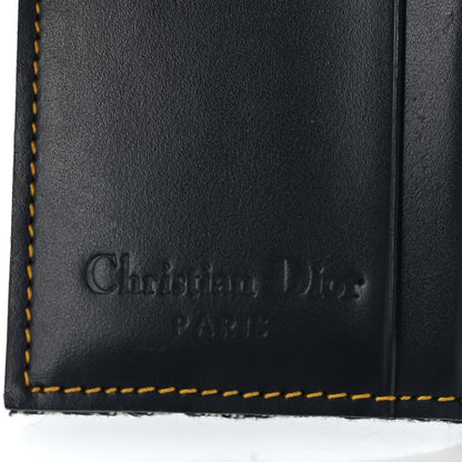 Christian Dior Monogram Compact Saddle Wallet Blue 7 of 10