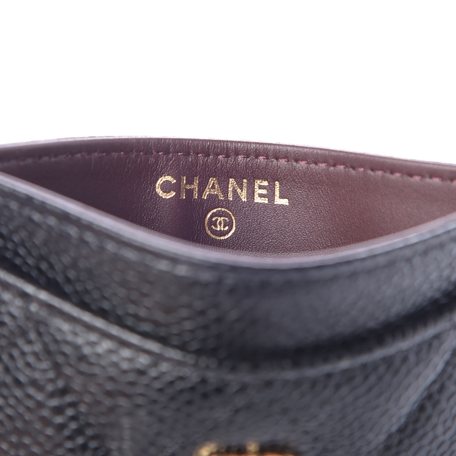 Chanel Caviar Quilted Card Holder Black 6 of 9