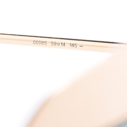 Christian Dior Split 1 Aviator Sunglasses Gold 6 of 8