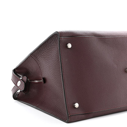 Fendi Cuoio Romano Peekaboo I SEE U Forty8 Satchel Granata 11 of 12