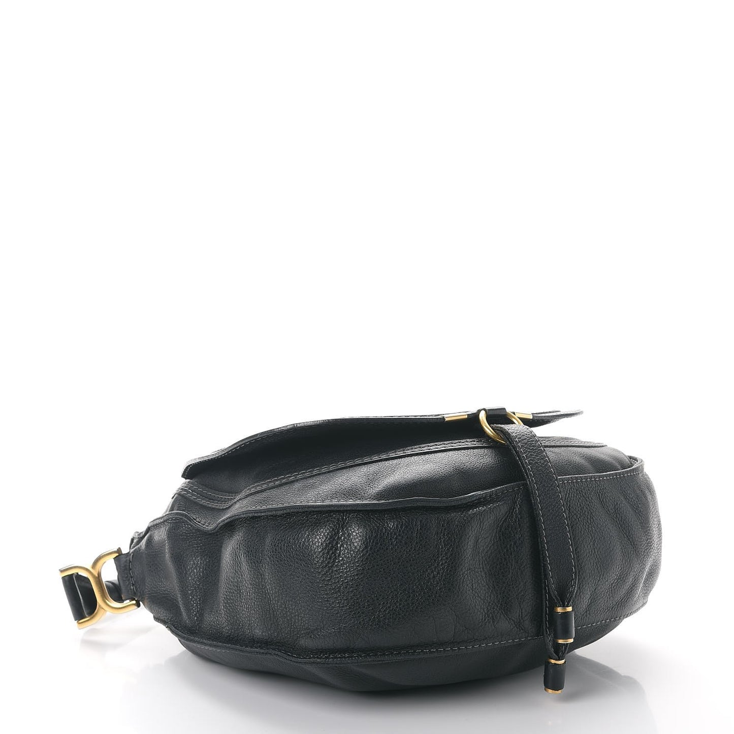 Calfskin Medium Marcie Hobo Navy