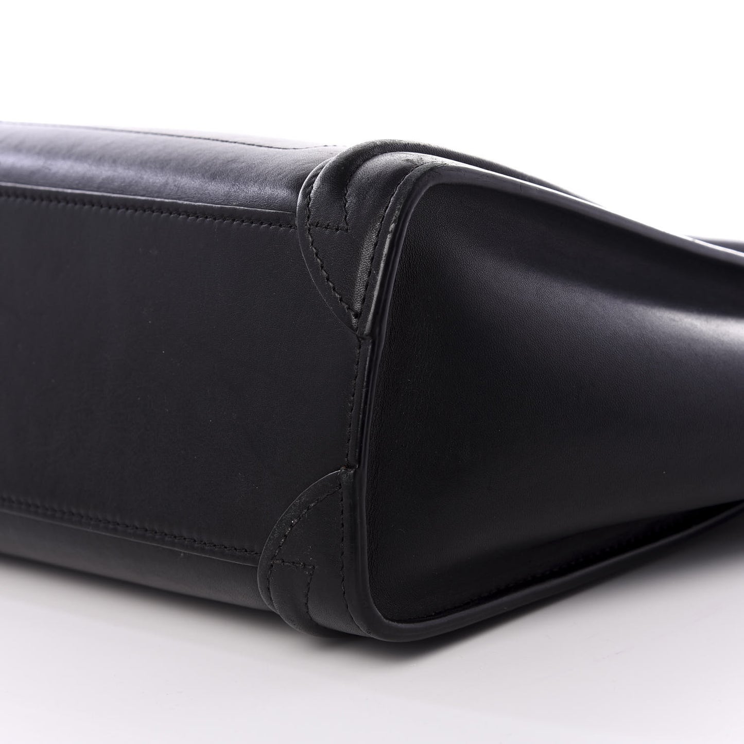 Smooth Calfskin Nano Luggage Black