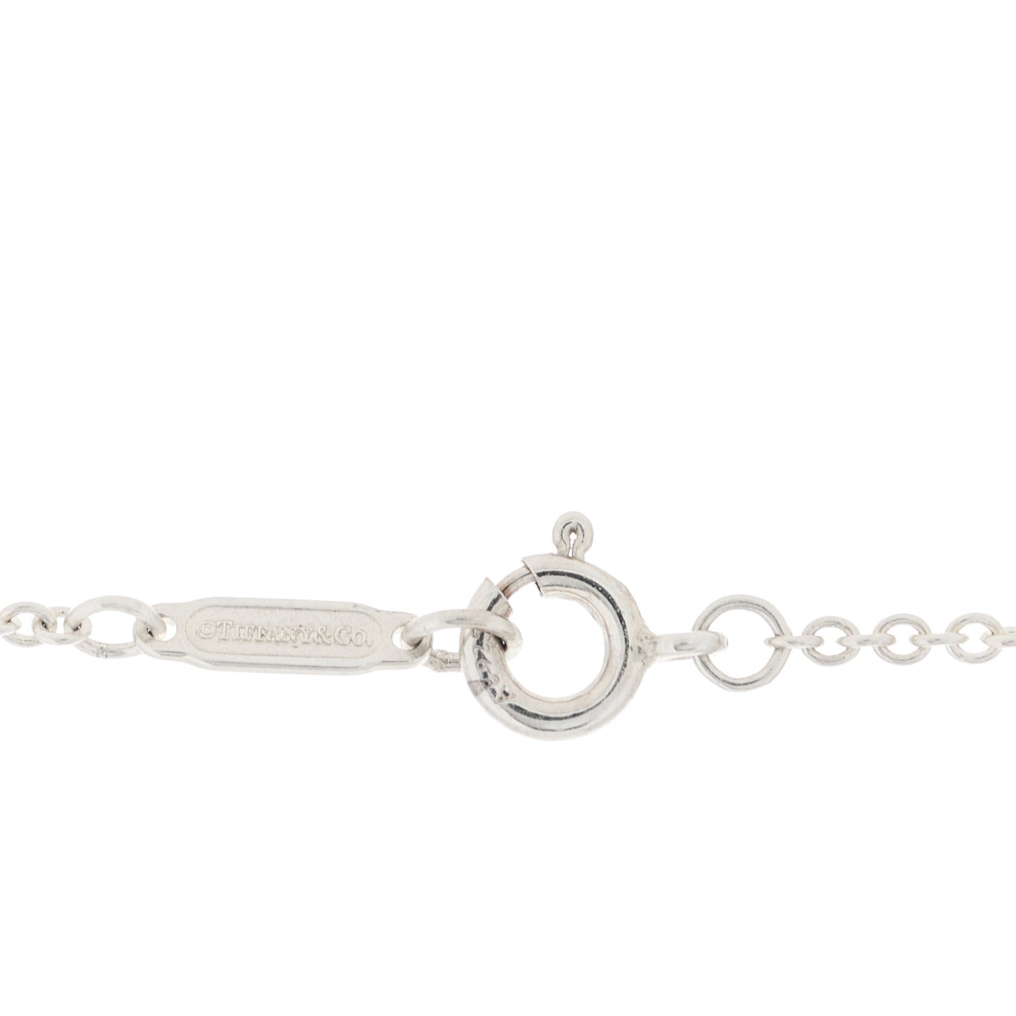 Sterling Silver Black Onyx Price Tag Pendant Necklace