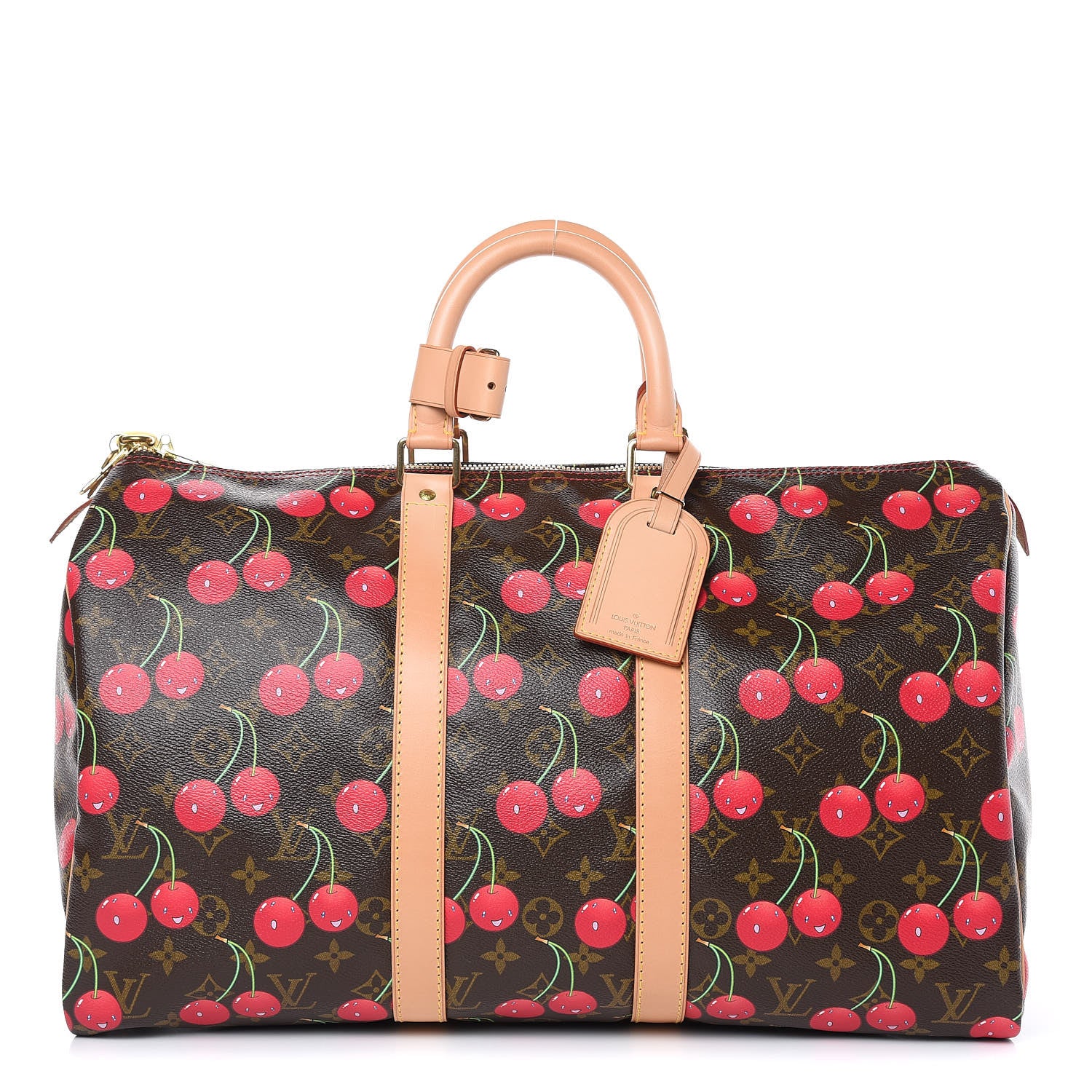 Louis Vuitton Monogram Cerises Keepall 45 1 of 11