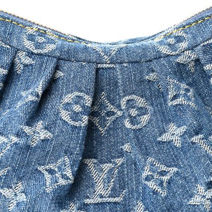 Louis Vuitton Monogram Denim Pochette Valley Blue 7 of 9