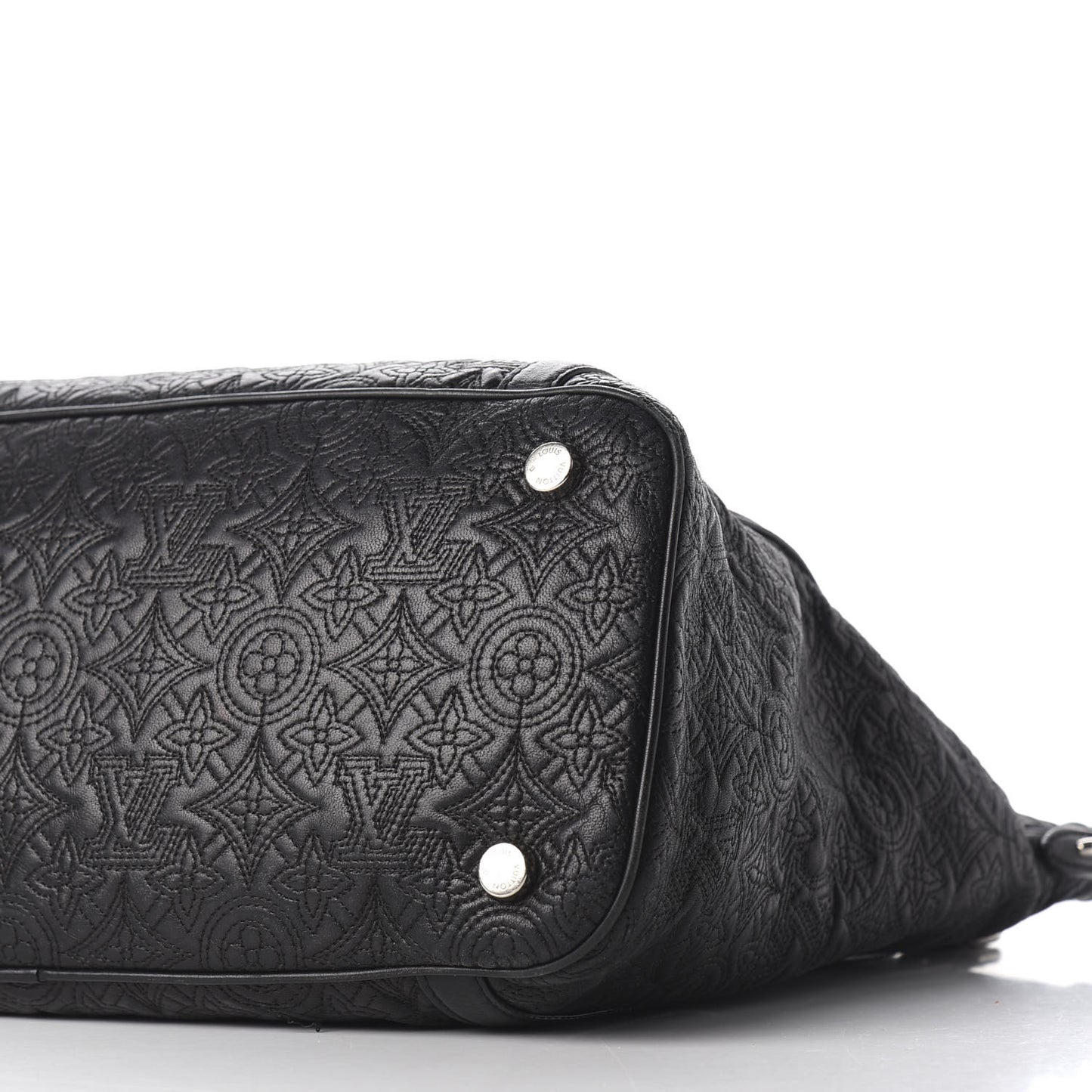 Monogram Lambskin Antheia Ixia GM Black
