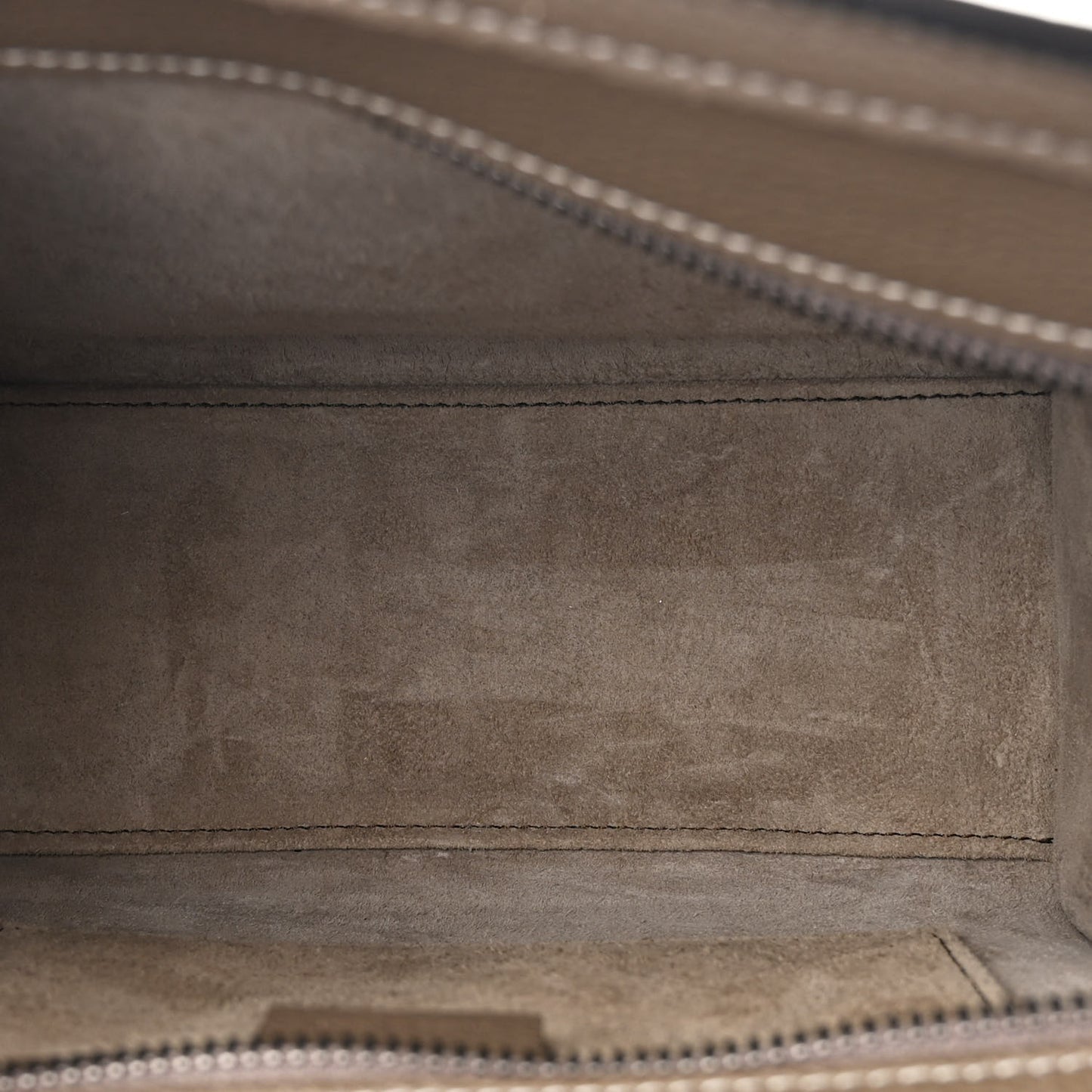 Drummed Calfskin Nano Luggage Souris