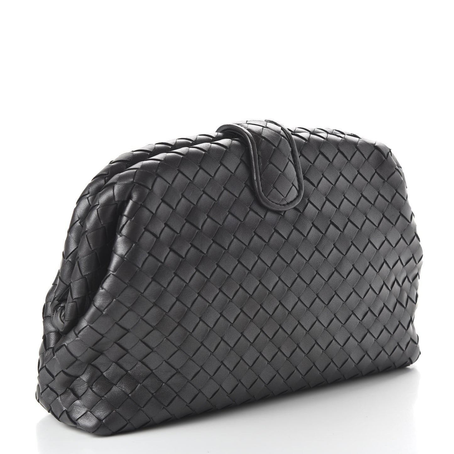 Nappa Intrecciato The Lauren 1980 Clutch Ebano