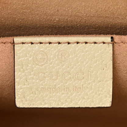 Gucci Textured Calfskin Web Small Ophidia Chain Shoulder Bag Mystic White 7 of 12