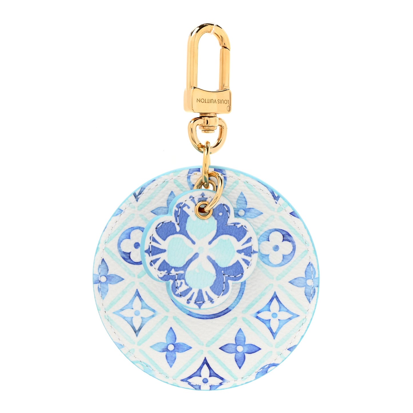 Illustre Resort Bag Charm Key Holder Turquoise