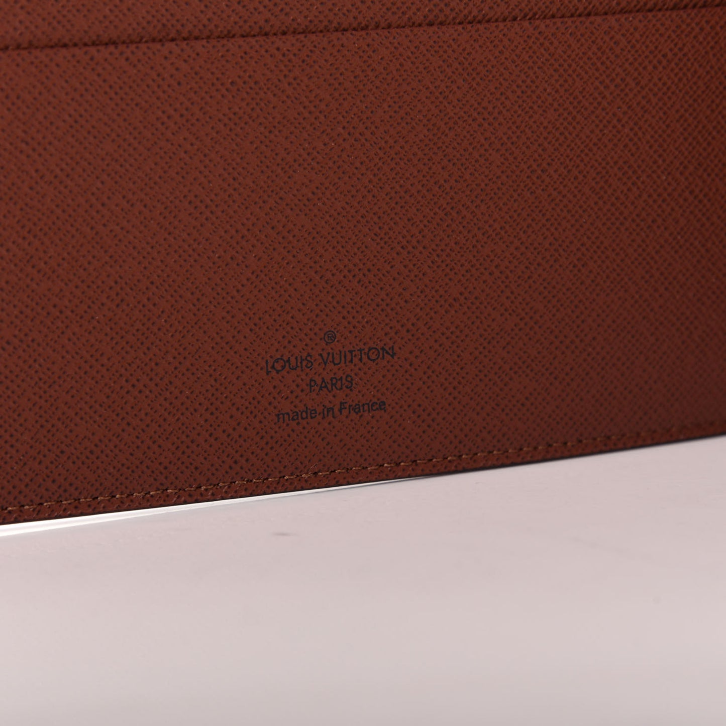 Monogram Desk Agenda Cover