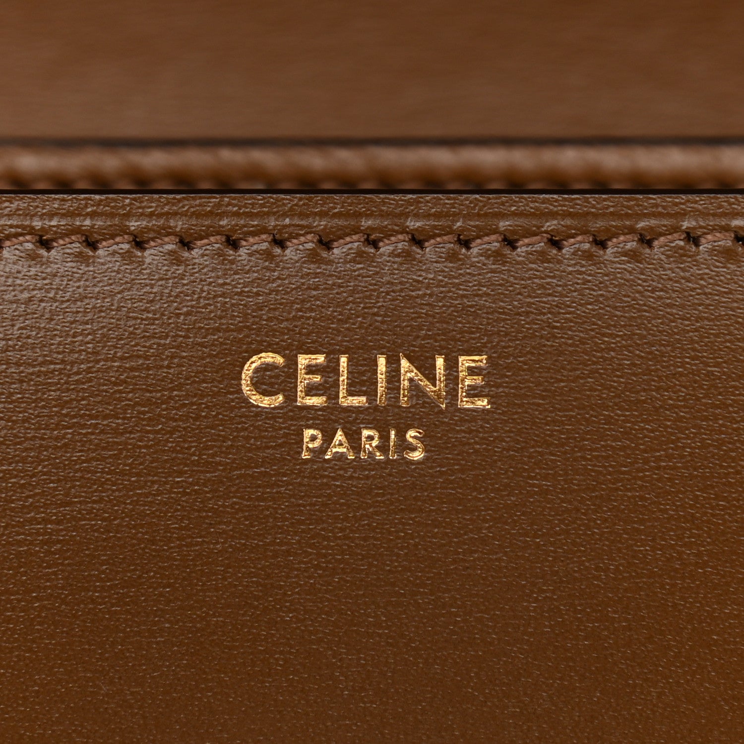 Celine Box Calfskin Teen Classic Box Flap Bag Camel 6 of 12