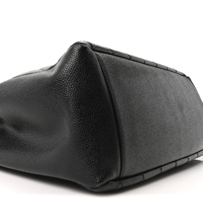 Chanel Caviar Quilted Grand Shopping Tote GST Black 9 of 10